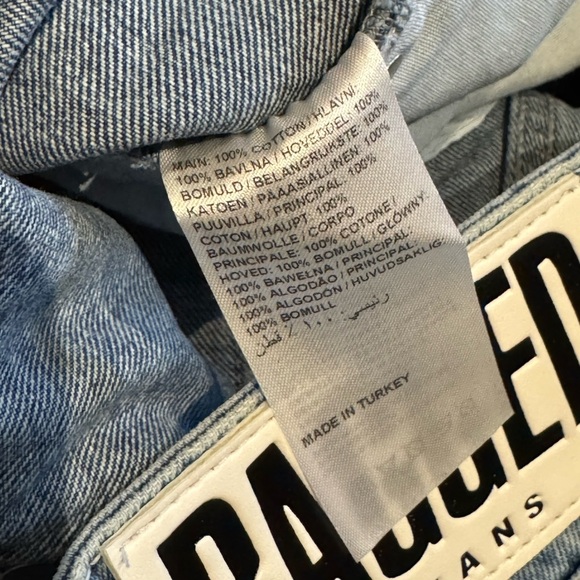 NWOT Ragged Priest Size 34 Plus Size Medium Wash Denim Blue Jeans - Picture 8 of 8